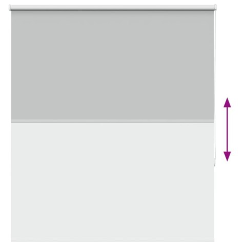 VidaXL Roleta zaciemniająca 130x130cm Szerokość tkaniny 126,6cm