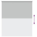 VidaXL Roleta zaciemniająca 135x130cm Szerokość tkaniny 131,6cm