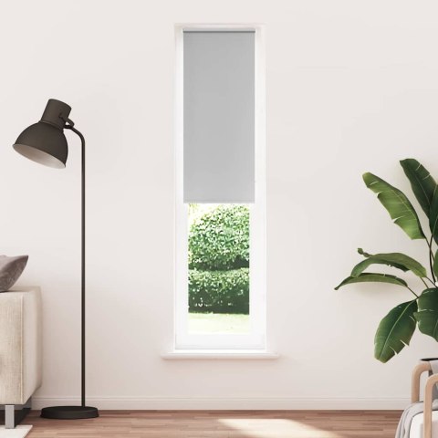 VidaXL Roleta zaciemniająca jasnoszara 40x210 cm Szerokość tkaniny