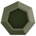 VidaXL Donica Zielony oliwkowy 50 x 50 x 40 cm Stal