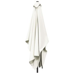 PARASOL OGRODOWA 200X300CM POLIESTER PROSTOKĄTNY KREMOWY