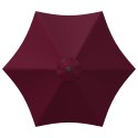 PARASOL OGRODOWA 230X230CM POLIESTER PROSTOKĄTNY