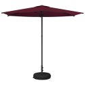 PARASOL OGRODOWA 270X270CM POLIESTER PROSTOKĄTNY