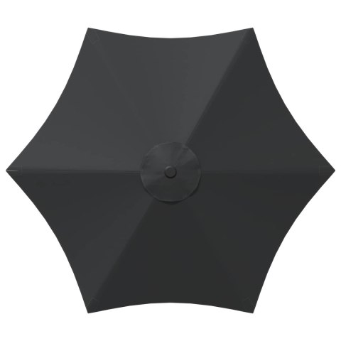 PARASOL OGRODOWA 300X300CM POLIESTER PROSTOKĄTNY