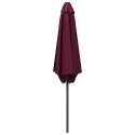 PARASOL OGRODOWA 300X300CM POLIESTER PROSTOKĄTNY