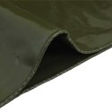 PLANDEKA PŁACHTA 650G/M² OLIWKOWA 2X3M PŁÓTNO Z POWŁOKĄ PVC