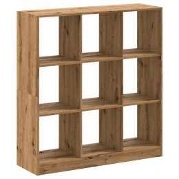 VidaXL Regał, dąb artisian, 102x32x108 cm, materiał drewnopochodny