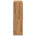 VidaXL Regał, dąb artisian, 102x32x108 cm, materiał drewnopochodny