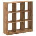 VidaXL Regał, dąb artisian, 102x32x108 cm, materiał drewnopochodny
