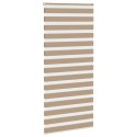 VidaXL Roleta zebra, 115x200 cm, szerokość tkaniny 110,9 cm, poliester