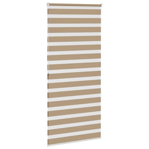 VidaXL Roleta zebra, 115x200 cm, szerokość tkaniny 110,9 cm, poliester