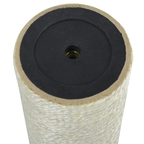 VidaXL Drapak dla kota 8x25 cm, 8 mm, beżowy