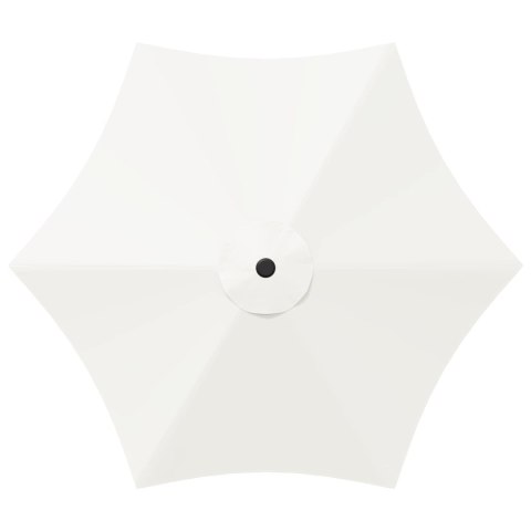 PARASOL OGRODOWY Z LED-OWYMI LAMPKAMI 230X230CM POLIESTER