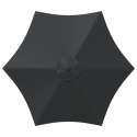 PARASOL OGRODOWY Z LED-OWYMI LAMPKAMI 230X230CM POLIESTER