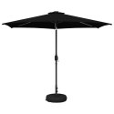 PARASOL OGRODOWY Z LED-OWYMI LAMPKAMI 300X300CM POLIESTER