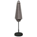 PARASOL OGRODOWA 300X300CM POLIESTER PROSTOKĄTNY