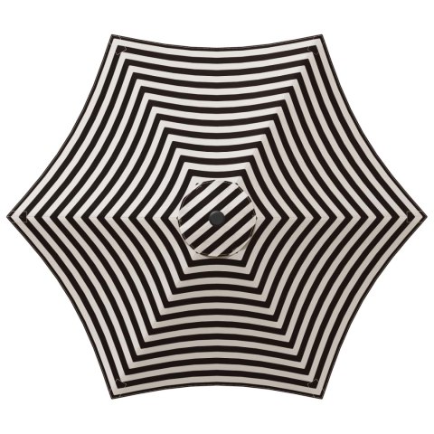 PARASOL OGRODOWA 300X300CM POLIESTER PROSTOKĄTNY
