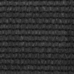 PARAWAN BALKONOWY ANTRACYTOWY 120X400CM HDPE