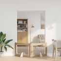 VidaXL Bramka dla psów z podpórkami 2 pcs dąb Sonoma 100 x 60 cm