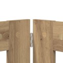 VidaXL Bramka dla psów z podpórkami 4 pcs Dąb artisan 100 x 60 cm