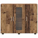 VidaXL Drewniana szafka Stare drewno 88,5 x 30,5 x 73 cm