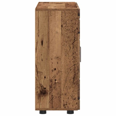 VidaXL Drewniana szafka Stare drewno 88,5 x 30,5 x 73 cm