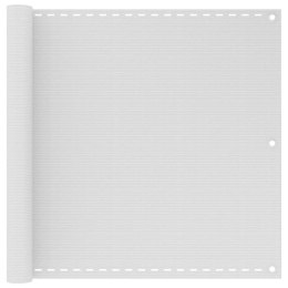 PARAWAN BALKONOWY HDPE 90X400CM BIAŁY