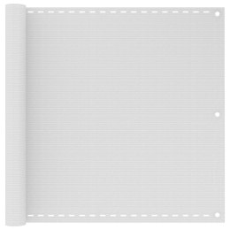 PARAWAN OGRODOWY HDPE 90X600CM BIAŁY