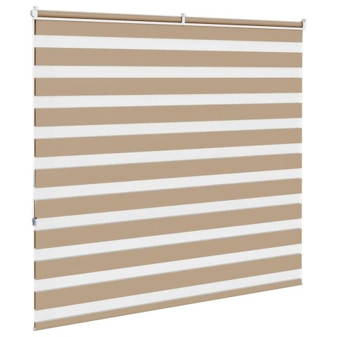 VidaXL Roleta zebra, 165x150 cm, szerokość tkaniny 160,9 cm, poliester