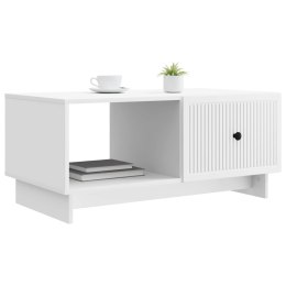 VidaXL Stolik kawowy Biały 90 x 50 x 40 cm Drewno inżynieryjne