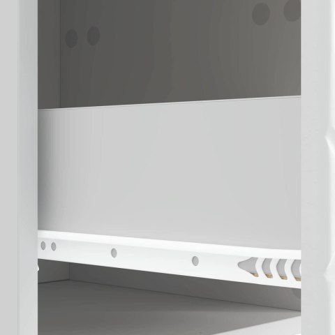 VidaXL Stolik kawowy Biały 50 x 49 x 40 cm Drewno inżynieryjne