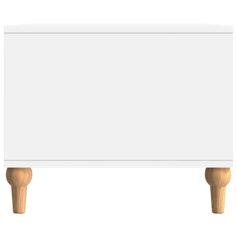 VidaXL Stolik kawowy Biały 90 x 50 x 40 cm Drewno inżynieryjne