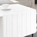 VidaXL Stolik kawowy Biały 90 x 50 x 40 cm Drewno inżynieryjne