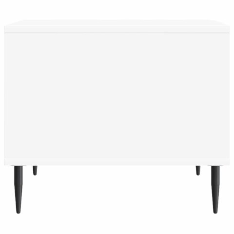 VidaXL Stolik kawowy Biały 90 x 50 x 40 cm Drewno inżynieryjne