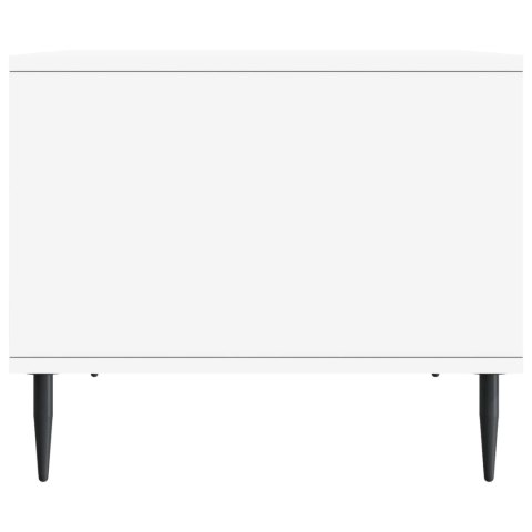 VidaXL Stolik kawowy Biały 90 x 50 x 40 cm Drewno inżynieryjne