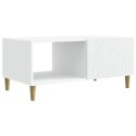 VidaXL Stolik kawowy Biały 90 x 50 x 40 cm Drewno inżynieryjne
