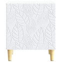 VidaXL Stolik nocny Biały 43 x 34,5 x 50 cm Drewno inżynieryjne