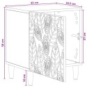 VidaXL Stolik nocny Biały 43 x 34,5 x 50 cm Drewno inżynieryjne