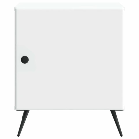 VidaXL Szafka Nocna Biały 43 x 34,5 x 50 cm Drewno inżynieryjne