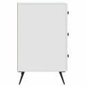 VidaXL Szafka Nocna Biały 43 x 41 x 66,5 cm Drewno inżynieryjne
