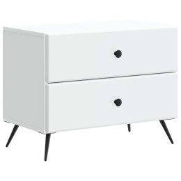VidaXL Szafka Nocna Biały 62 x 34,5 x 47,5 cm Drewno inżynieryjne