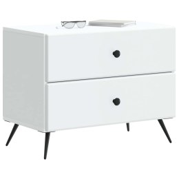 VidaXL Szafka Nocna Biały 62 x 34,5 x 47,5 cm Drewno inżynieryjne
