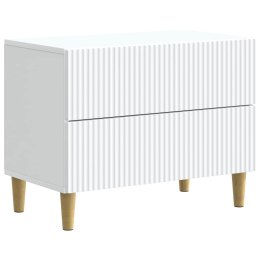 VidaXL Szafka Nocna Biały 62 x 34,5 x 48 cm Drewno inżynieryjne