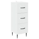 VidaXL Szafka z Szufladami Biały 33 x 34,5 x 89,5 cm