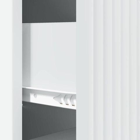 VidaXL Szafka z Szufladami Biały 33 x 34,5 x 89,5 cm