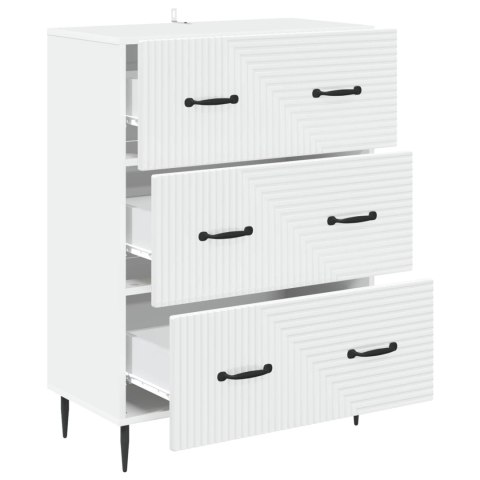 VidaXL Szafka z Szufladami Biały 66 x 34,5 x 89,5 cm