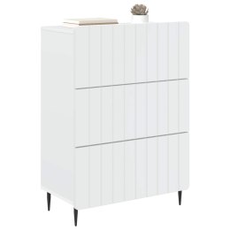 VidaXL Szafka z Szufladami Biały 66 x 34,5 x 92 cm Drewno inżynieryjne