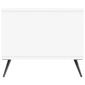 VidaXL Stolik kawowy Biały 90 x 50 x 40 cm Drewno inżynieryjne