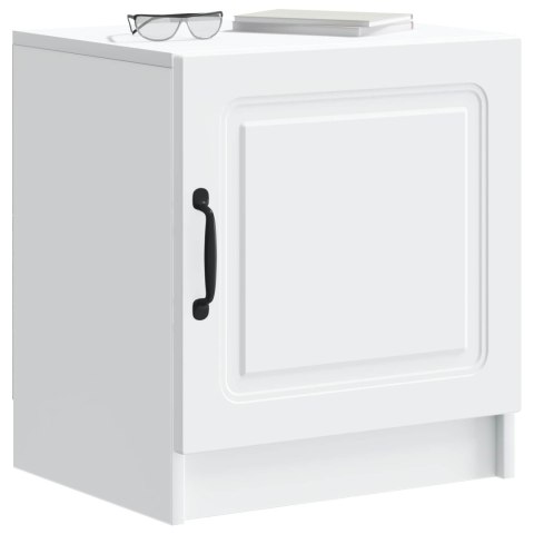 VidaXL Szafka Nocna Biały 43 x 34,5 x 47 cm Drewno inżynieryjne