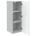 VidaXL Szafka ścienna Biały 33 x 34,5 x 90 cm Drewno inżynieryjne